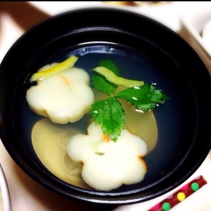 蛤のお吸い物(潮汁)❤︎